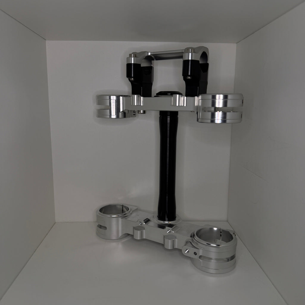 Chrome Ultra Bee Triple Clamp