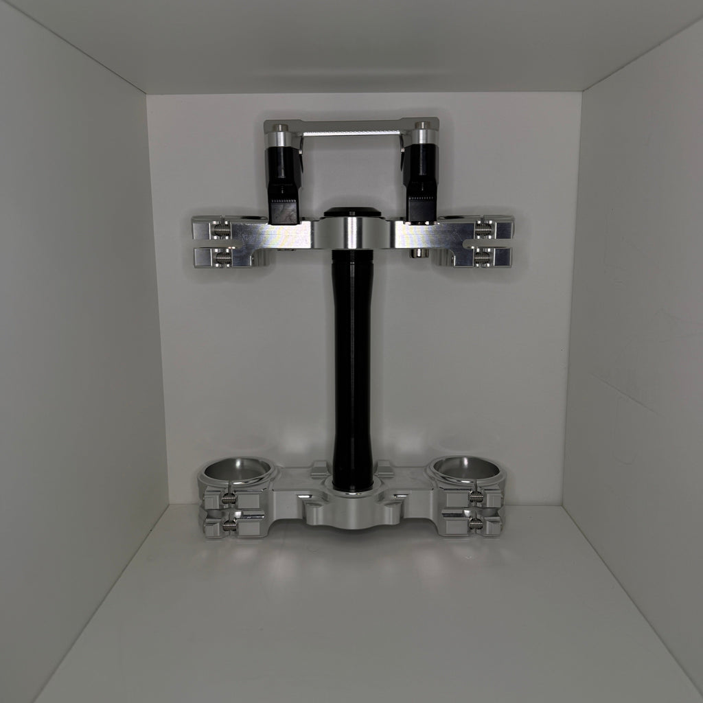 Chrome Ultra Bee Triple Clamp