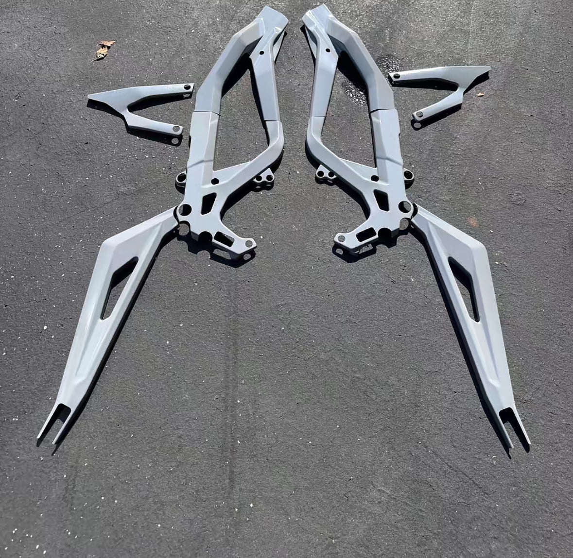 Surron-79bike Or Ultra bee "Coated" Frame Guards-Blue Or Pink