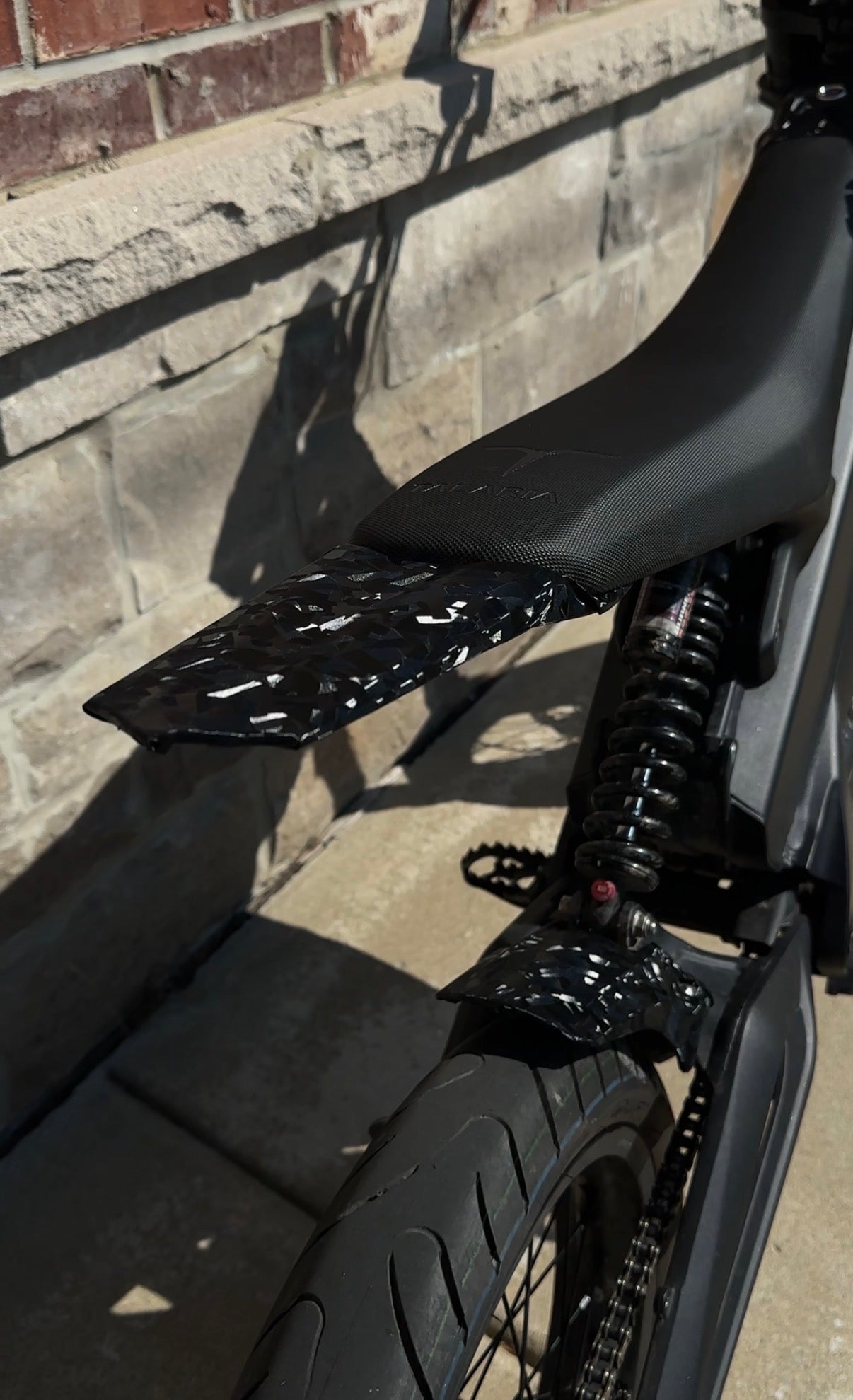 DIY Talaria XXX Forged Carbon Wrap Kit