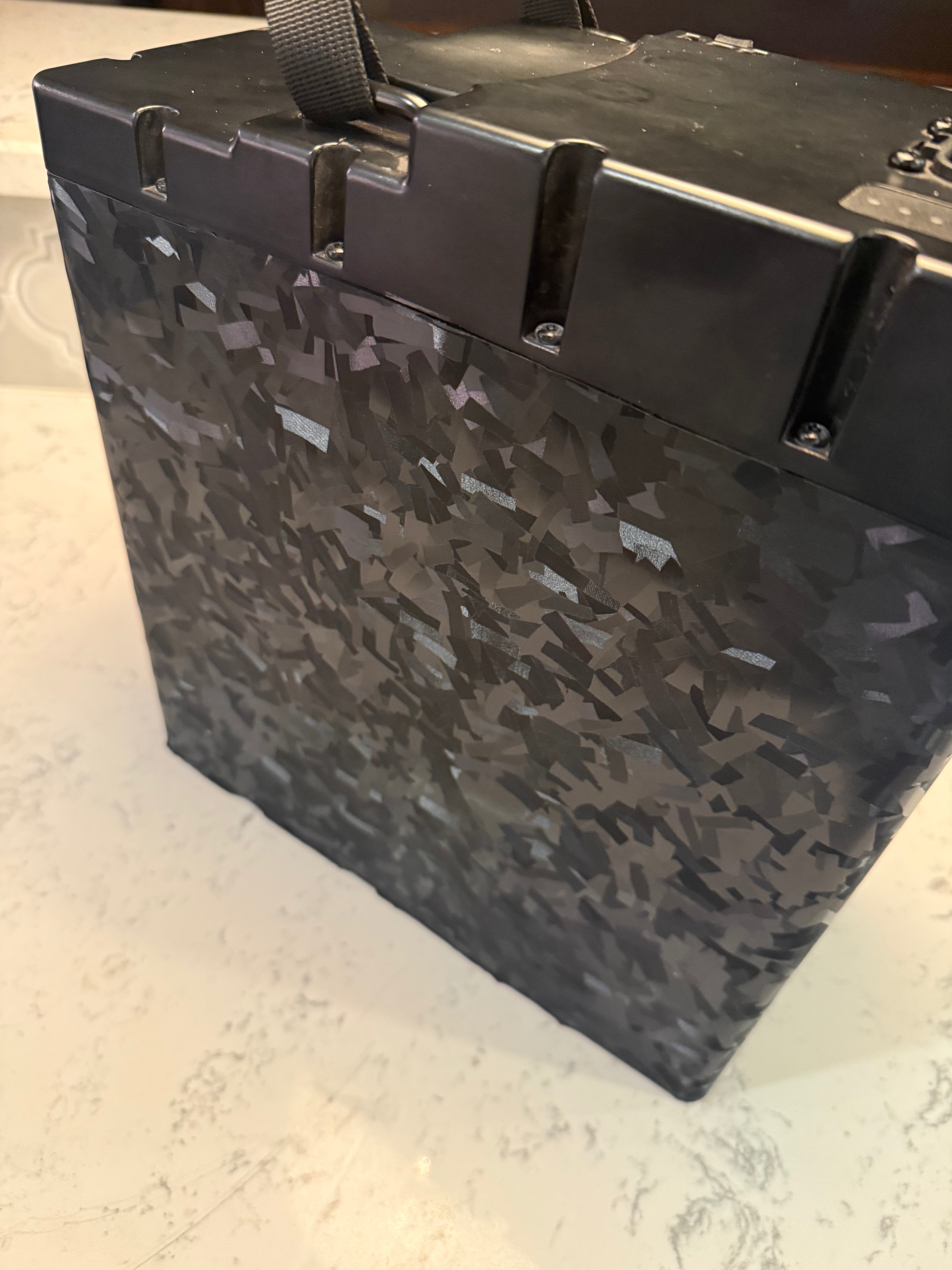 Altis Forged Carbon Fiber Precut Battery Wrap