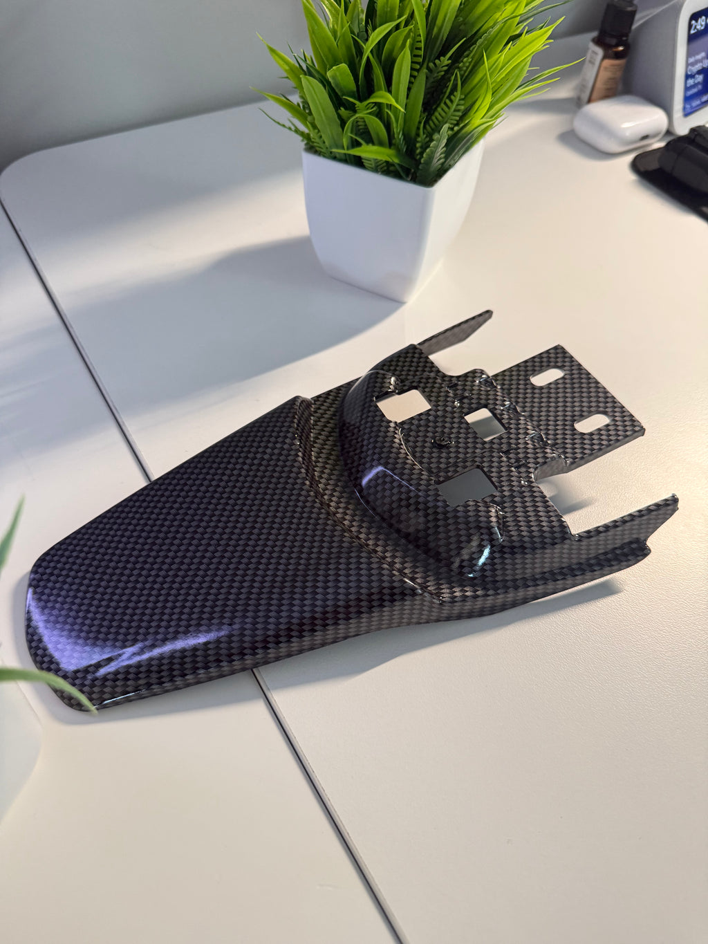 Fake Carbon Fiber Surron Rear Fender