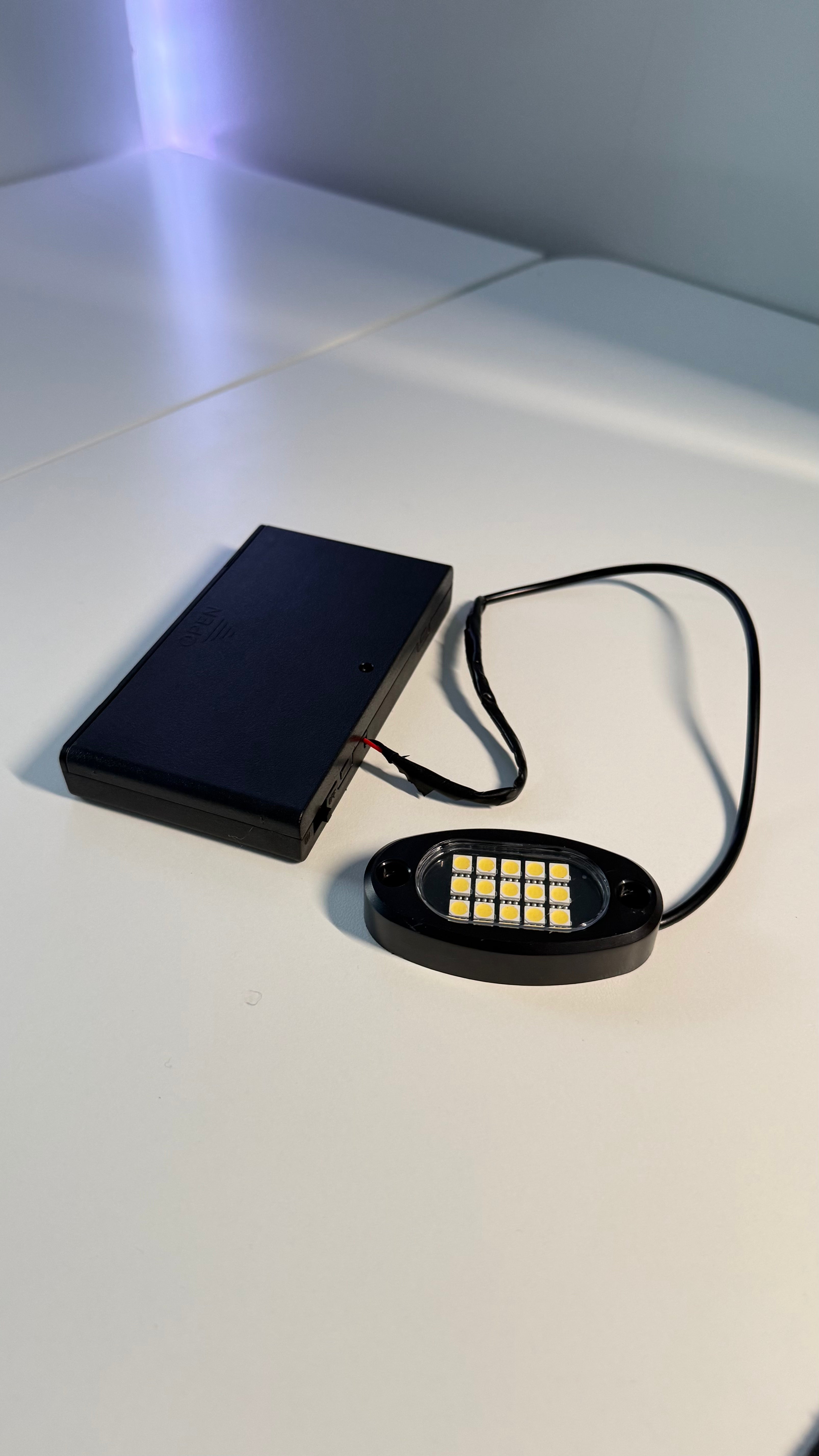 Battery Powered Rock Light