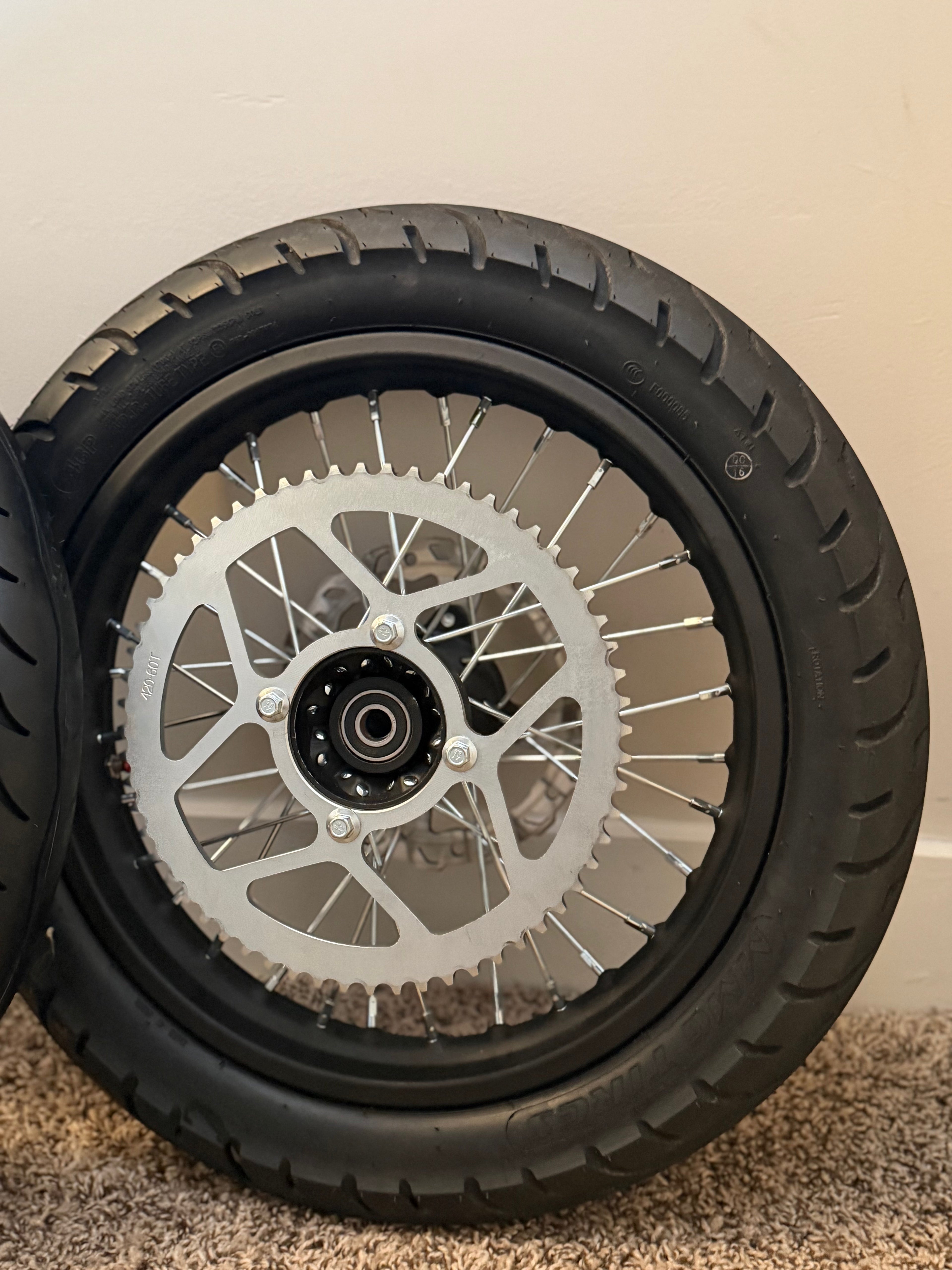 Yozma 14in Wheels & Street Tires