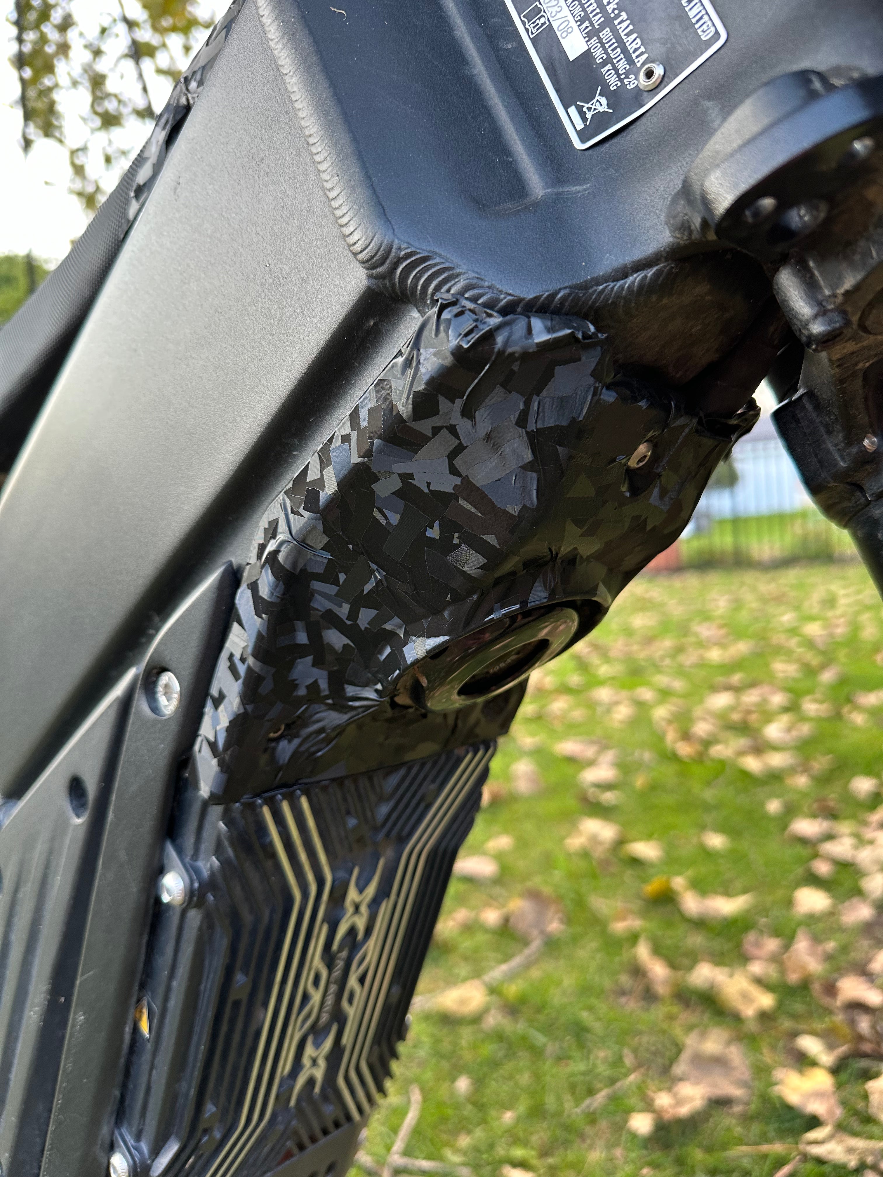 DIY Talaria XXX Forged Carbon Wrap Kit