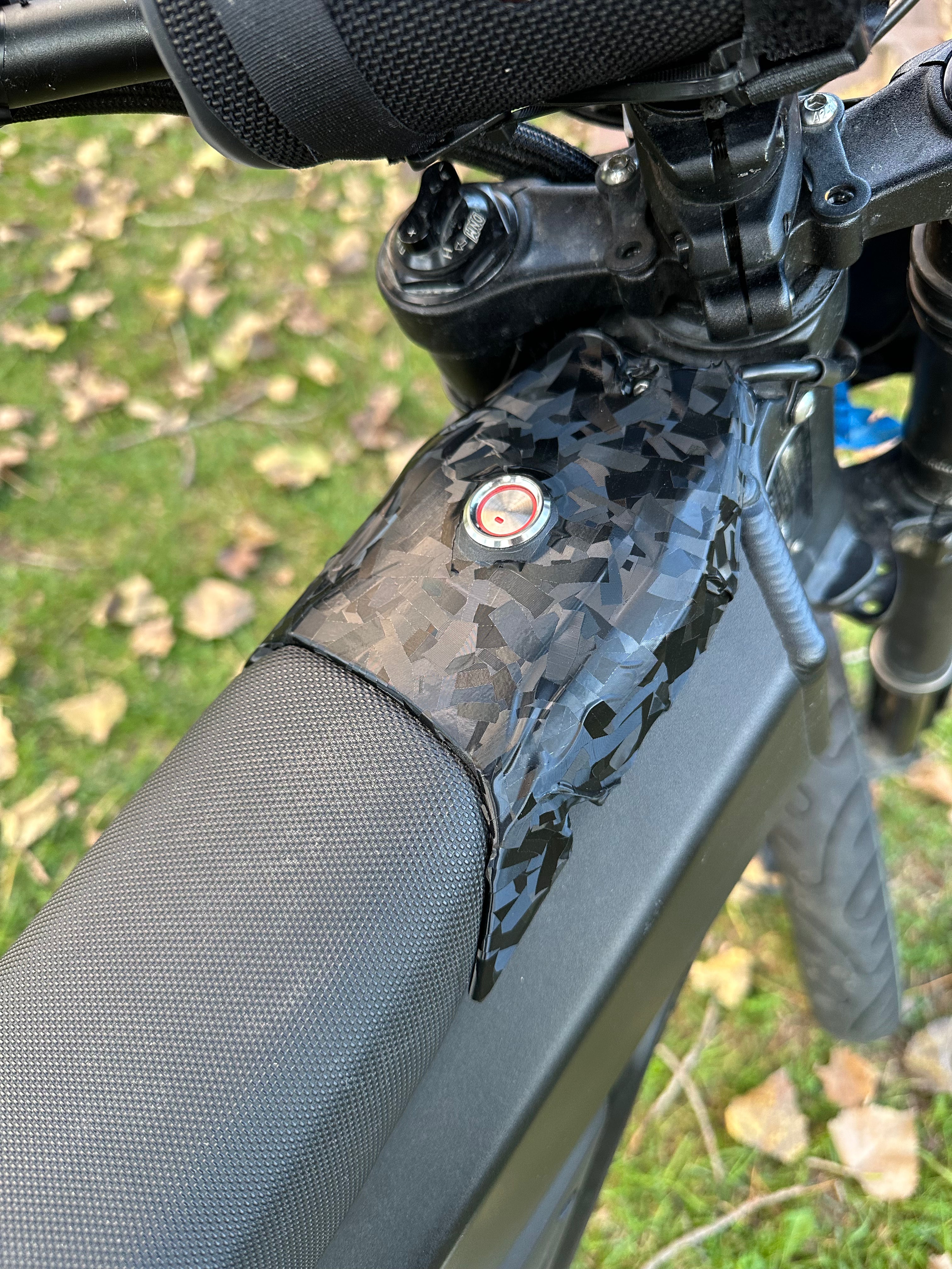 DIY Talaria XXX Forged Carbon Wrap Kit