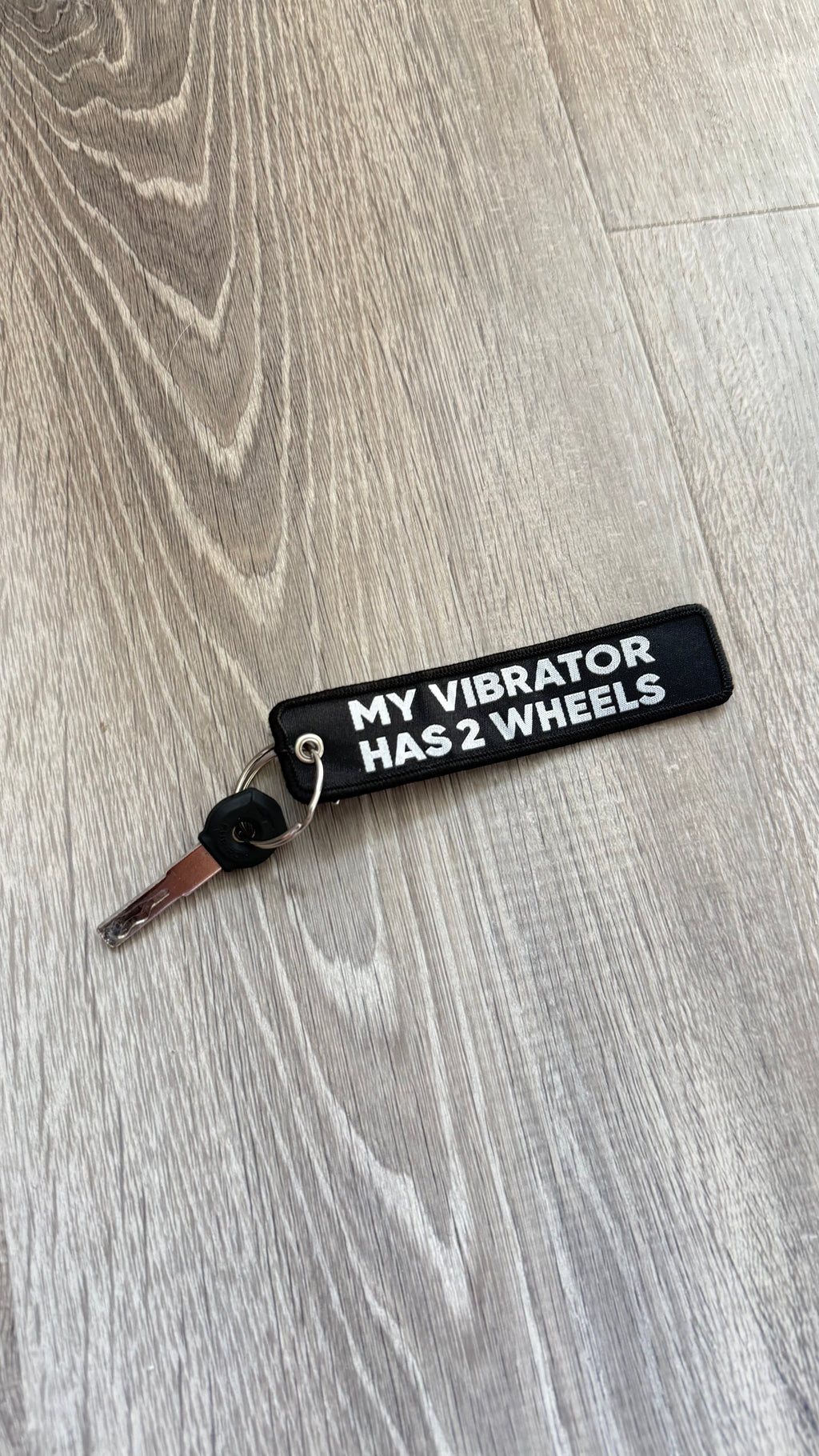 My V**** Has 2 wheels Keytag