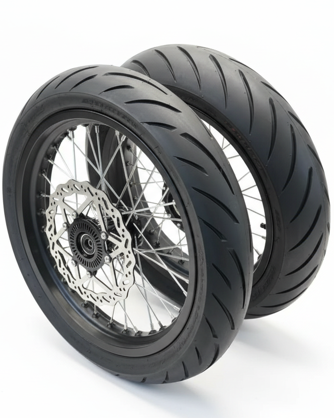 Ultra Bee Supermoto Wheelset
