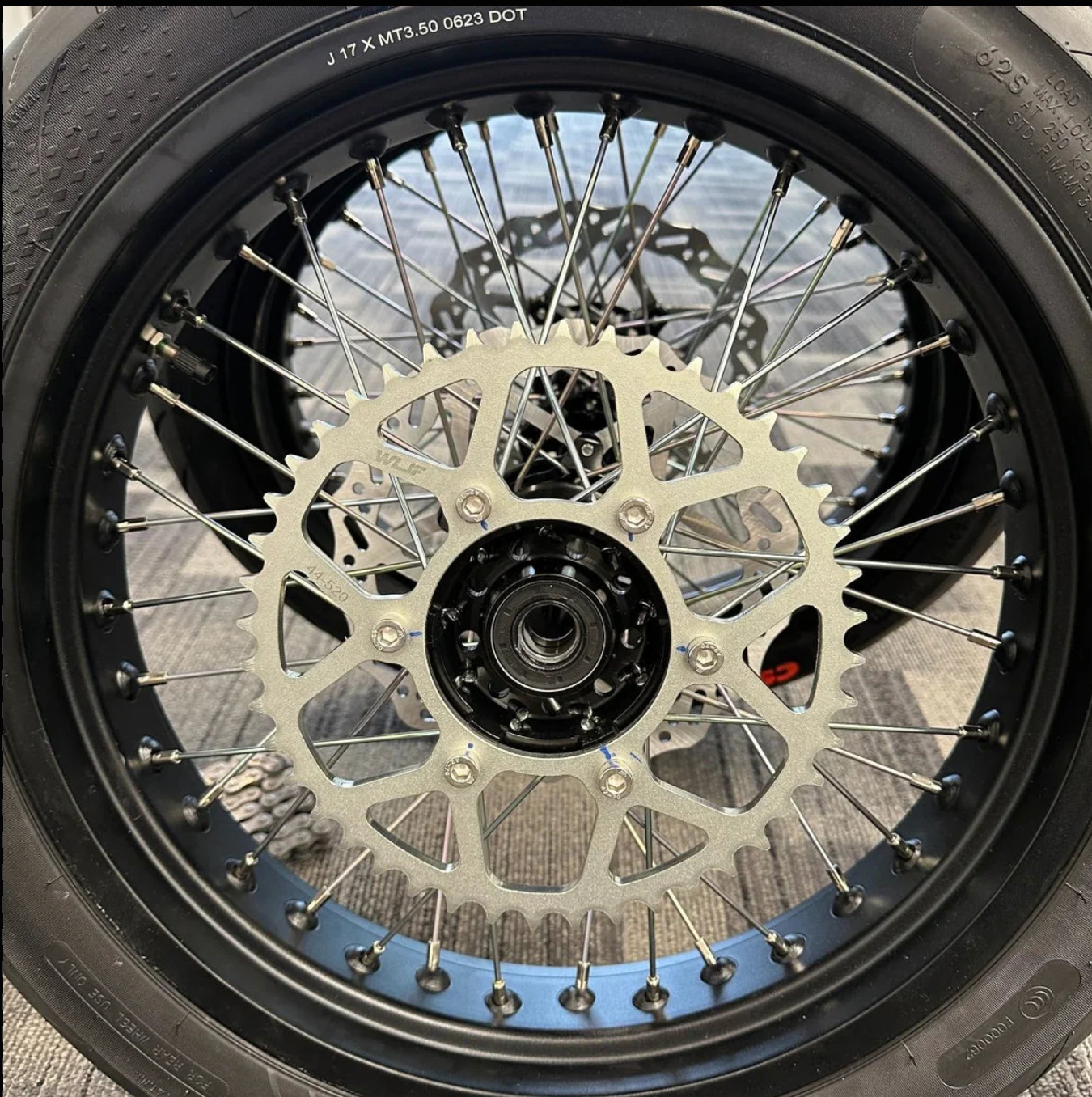 Ultra Bee Supermoto Wheelset
