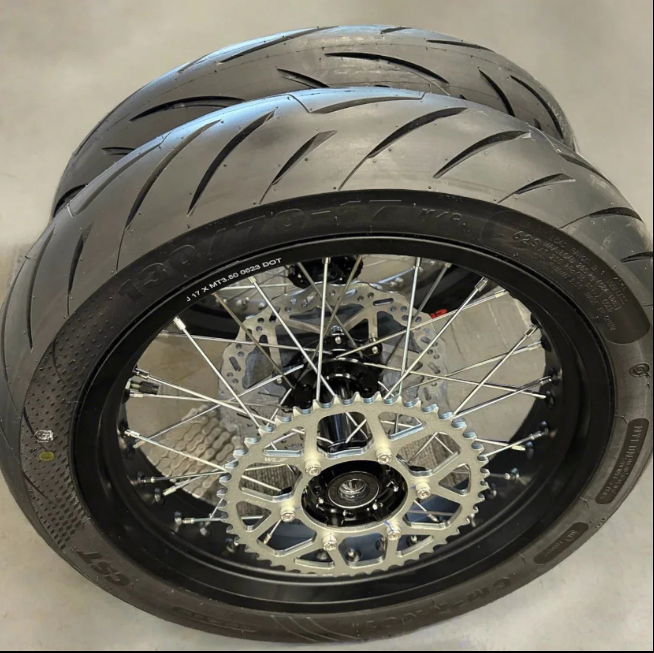 Ultra Bee Supermoto Wheelset