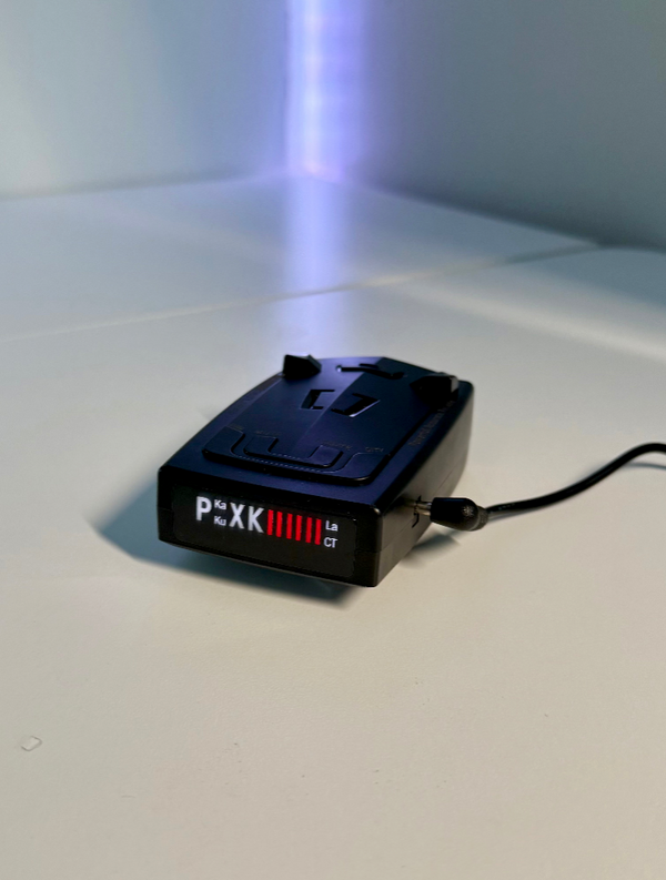 Radar Detector + Class 2 Sticker