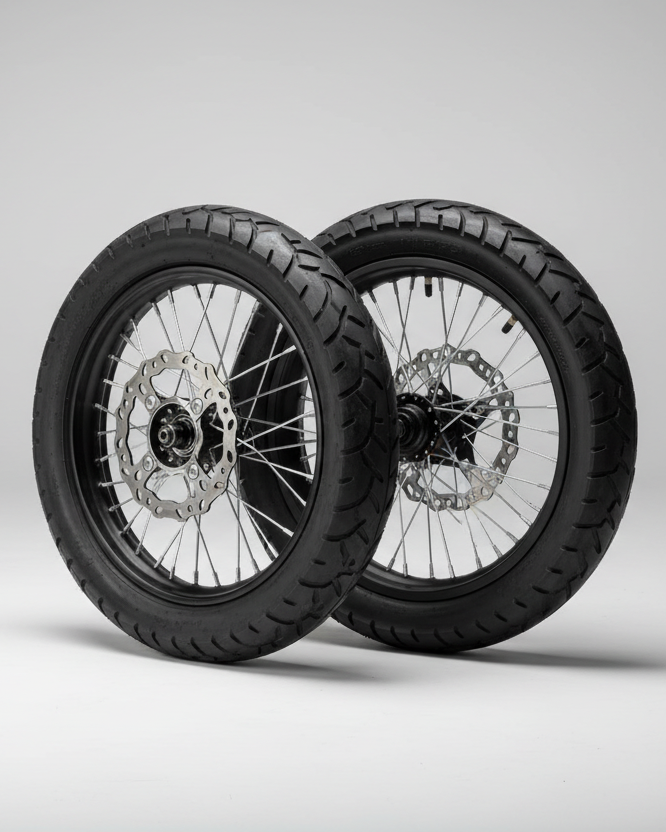 Yozma 14in Wheels & Street Tires