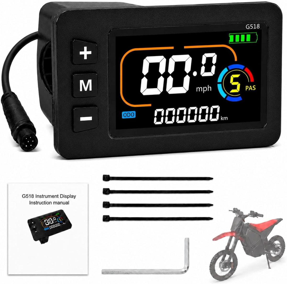 Yozma IN10 G518 LCD display